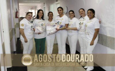 Santa Casa inicia o “Agosto Dourado”, mês dedicado à amamentação