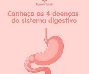 Conheça as 4 Doenças do Sistema Digestivo