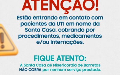 Medida de Alerta: Tentativas de Golpe a Pacientes e Familiares